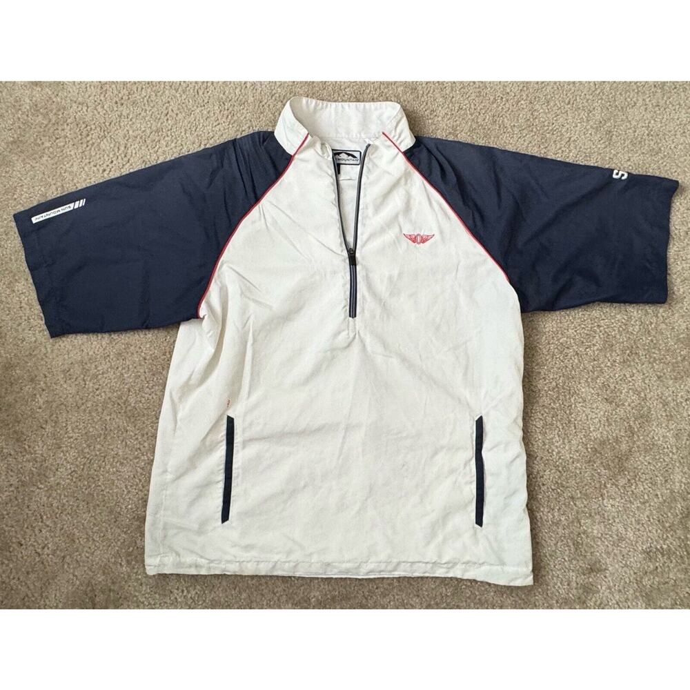 Sun Mountain Waterproof Torrent LT Short Sleeve Pullover Mens Sz Large